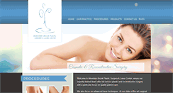 Desktop Screenshot of mountainbrookplasticsurgery.com